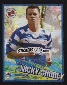 Cromo Nicky Shorey - English Premier League 2006-2007. Kick off
 - Merlin