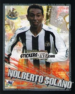 Sticker Nolberto Solano - English Premier League 2006-2007. Kick off
 - Merlin