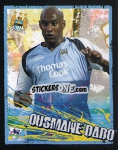 Sticker Ousmane Dabo - English Premier League 2006-2007. Kick off
 - Merlin