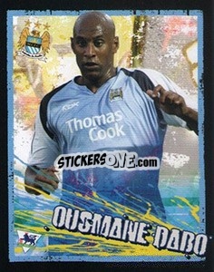 Sticker Ousmane Dabo - English Premier League 2006-2007. Kick off
 n. 99 - Merlin