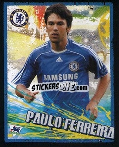 Sticker Paulo Ferreira - English Premier League 2006-2007. Kick off
 n. 52 - Merlin