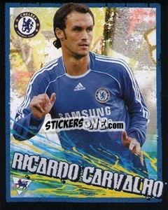 Sticker Ricardo Carvalho - English Premier League 2006-2007. Kick off
 - Merlin