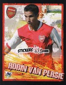 Sticker Robin van Persie - English Premier League 2006-2007. Kick off
 - Merlin