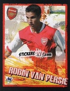 Sticker Robin van Persie - English Premier League 2006-2007. Kick off
 n. 11 - Merlin