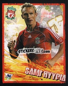 Cromo Sami Hyypia - English Premier League 2006-2007. Kick off
 n. 83 - Merlin
