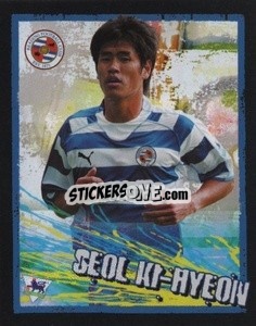 Sticker Seol Ki-Hyeon - English Premier League 2006-2007. Kick off
 n. 146 - Merlin