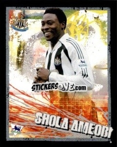 Sticker Shola Ameobi - English Premier League 2006-2007. Kick off
 n. 131 - Merlin
