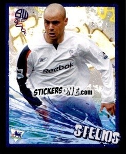 Sticker Stelios Giannakopoulos - English Premier League 2006-2007. Kick off
 - Merlin
