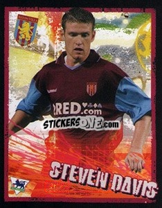 Sticker Steven Davis - English Premier League 2006-2007. Kick off
 n. 17 - Merlin