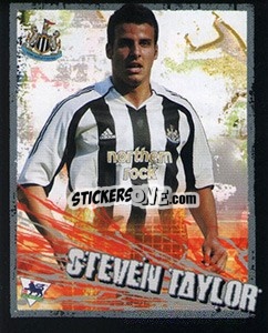 Sticker Steven Taylor - English Premier League 2006-2007. Kick off
 - Merlin