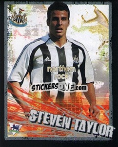 Sticker Steven Taylor - English Premier League 2006-2007. Kick off
 n. 123 - Merlin