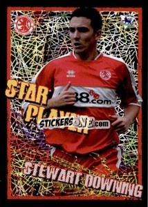 Sticker Stewart Downing - English Premier League 2006-2007. Kick off
 n. 115 - Merlin