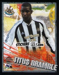 Sticker Titus Bramble - English Premier League 2006-2007. Kick off
 - Merlin