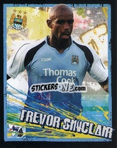 Cromo Trevor Sinclair - English Premier League 2006-2007. Kick off
 - Merlin