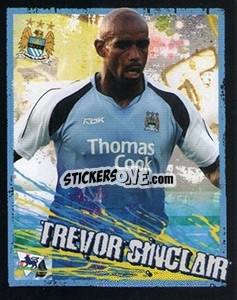Sticker Trevor Sinclair - English Premier League 2006-2007. Kick off
 n. 92 - Merlin