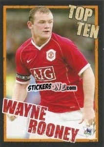 Cromo Wayne Rooney (Manchester United) - English Premier League 2006-2007. Kick off
 - Merlin