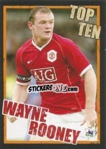 Sticker Wayne Rooney (Manchester United) - English Premier League 2006-2007. Kick off
 n. T5 - Merlin