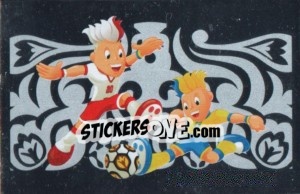 Sticker Official Mascot - UEFA Euro Poland-Ukraine 2012. Dutch edition n. 3 - Panini
