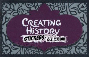 Sticker Official Slogan - UEFA Euro Poland-Ukraine 2012. Dutch edition n. 4 - Panini