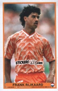 Sticker Frank Rijkaard - UEFA Euro Poland-Ukraine 2012. Dutch edition n. 9 - Panini