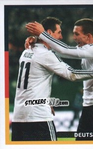 Sticker Team foto (1 for 2) - UEFA Euro Poland-Ukraine 2012. Dutch edition - Panini