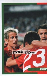 Sticker Team foto (1 for 2) - UEFA Euro Poland-Ukraine 2012. Dutch edition n. 28 - Panini