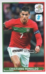 Cromo Cristiano Ronaldo - UEFA Euro Poland-Ukraine 2012. Dutch edition - Panini