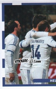 Sticker Team foto (1 for 2) - UEFA Euro Poland-Ukraine 2012. Dutch edition n. 43 - Panini