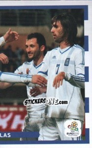 Sticker Team foto (2 for 2) - UEFA Euro Poland-Ukraine 2012. Dutch edition n. 44 - Panini
