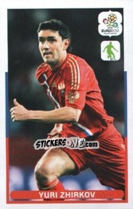 Sticker Yuri Zhirkov - UEFA Euro Poland-Ukraine 2012. Dutch edition n. 48 - Panini