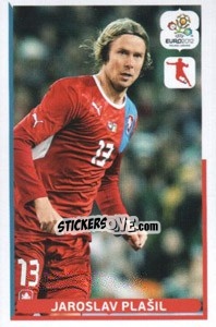 Figurina Jaroslav Plašil - UEFA Euro Poland-Ukraine 2012. Dutch edition - Panini