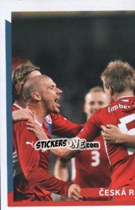 Sticker Team foto (1 for 2) - UEFA Euro Poland-Ukraine 2012. Dutch edition n. 57 - Panini