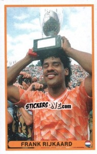 Sticker Frank Rijkaard - UEFA Euro Poland-Ukraine 2012. Dutch edition n. 61 - Panini