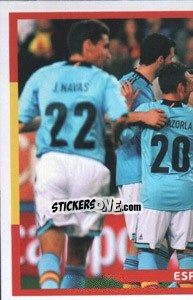 Sticker Team foto (1 for 2) - UEFA Euro Poland-Ukraine 2012. Dutch edition n. 64 - Panini