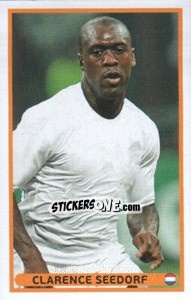 Sticker Clarence Seedorf - UEFA Euro Poland-Ukraine 2012. Dutch edition n. 68 - Panini