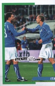 Sticker Team foto (1 for 2) - UEFA Euro Poland-Ukraine 2012. Dutch edition n. 71 - Panini