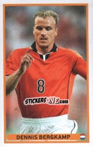 Sticker Dennis Bergkamp - UEFA Euro Poland-Ukraine 2012. Dutch edition n. 75 - Panini