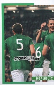 Sticker Team foto (1 for 2) - UEFA Euro Poland-Ukraine 2012. Dutch edition n. 78 - Panini