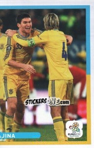 Sticker Team foto (2 for 2) - UEFA Euro Poland-Ukraine 2012. Dutch edition n. 93 - Panini