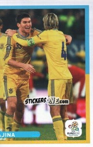 Sticker Team foto (2 for 2) - UEFA Euro Poland-Ukraine 2012. Dutch edition - Panini