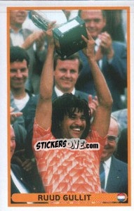 Sticker Ruud Gullit - UEFA Euro Poland-Ukraine 2012. Dutch edition n. 110 - Panini