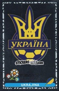 Figurina Ukrajina - UEFA Euro Poland-Ukraine 2012. Dutch edition - Panini