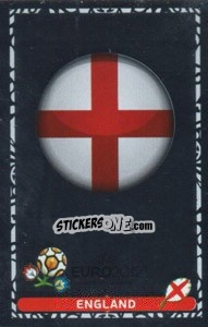 Sticker England - UEFA Euro Poland-Ukraine 2012. Dutch edition n. 121 - Panini