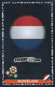 Sticker Nederland - UEFA Euro Poland-Ukraine 2012. Dutch edition n. 127 - Panini