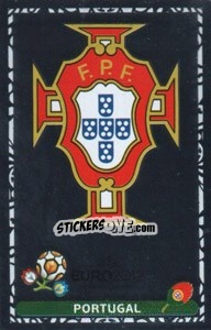 Sticker Portugal - UEFA Euro Poland-Ukraine 2012. Dutch edition - Panini