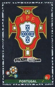 Sticker Portugal - UEFA Euro Poland-Ukraine 2012. Dutch edition n. 128 - Panini