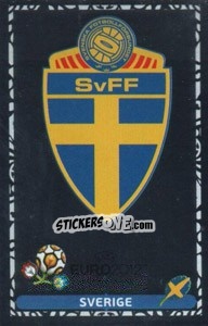 Sticker Sverige - UEFA Euro Poland-Ukraine 2012. Dutch edition n. 131 - Panini