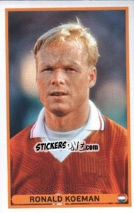 Sticker Ronald Koeman - UEFA Euro Poland-Ukraine 2012. Dutch edition n. 144 - Panini