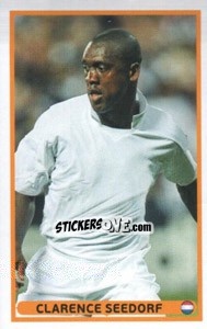 Sticker Clarence Seedorf - UEFA Euro Poland-Ukraine 2012. Dutch edition n. 155 - Panini