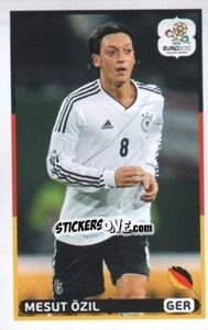 Sticker Mesut Özil (GER) - UEFA Euro Poland-Ukraine 2012. Dutch edition n. 180 - Panini